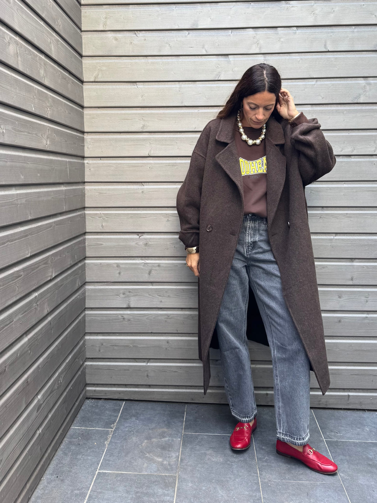 Manteau GEORGES choco