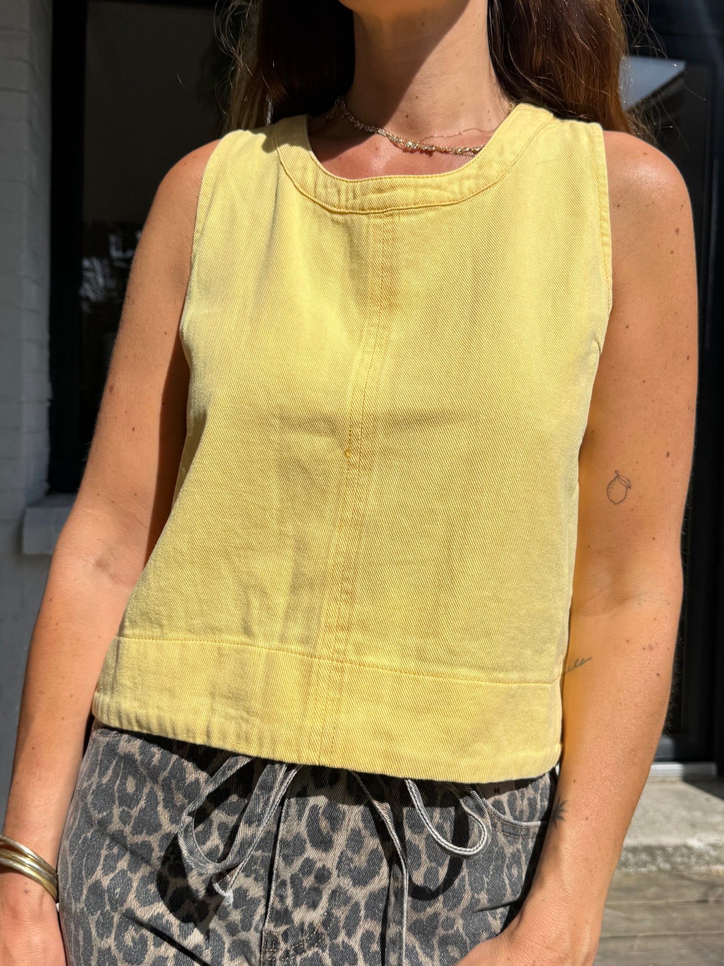 Top GAB jaune