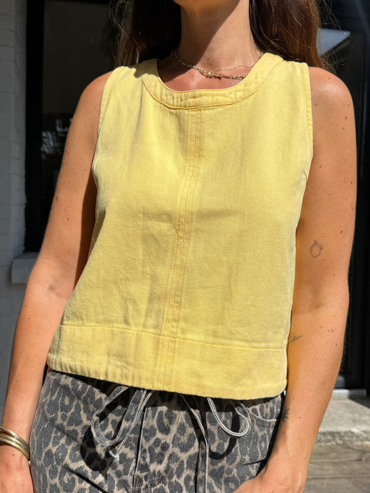 Top GAB jaune
