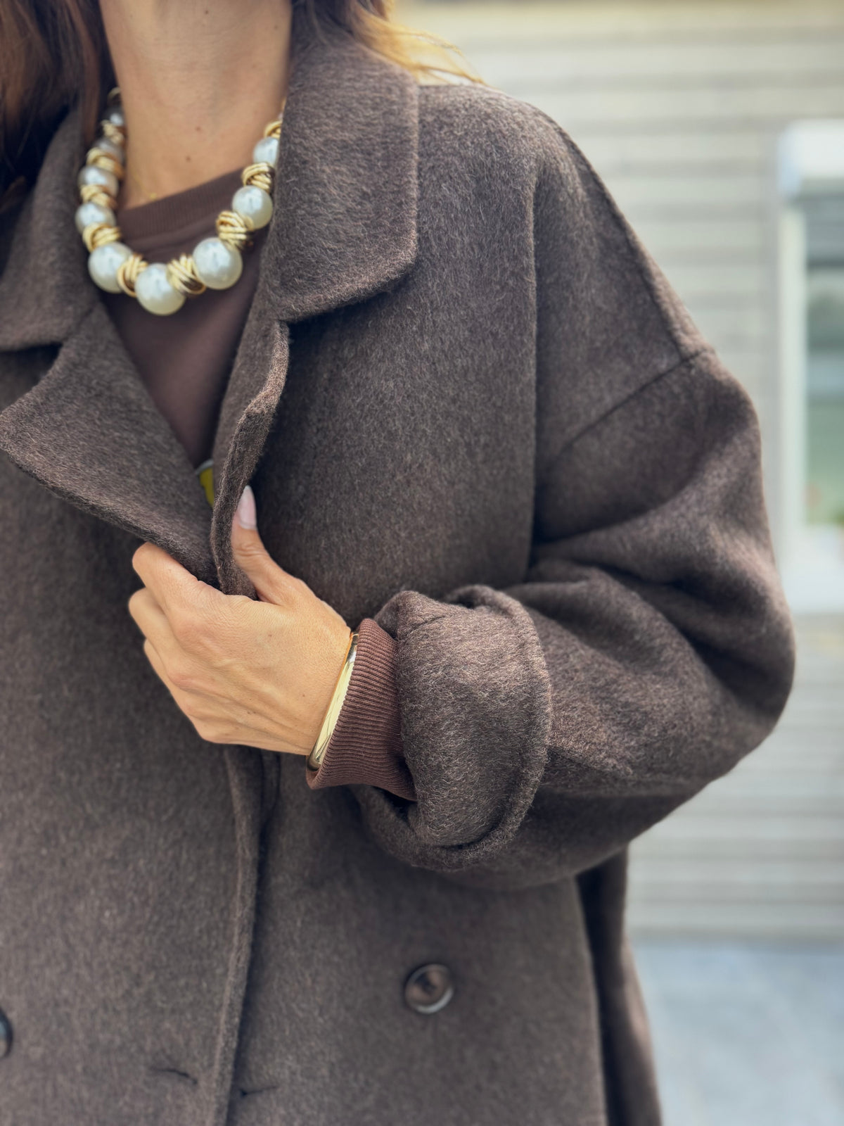 Manteau GEORGES choco