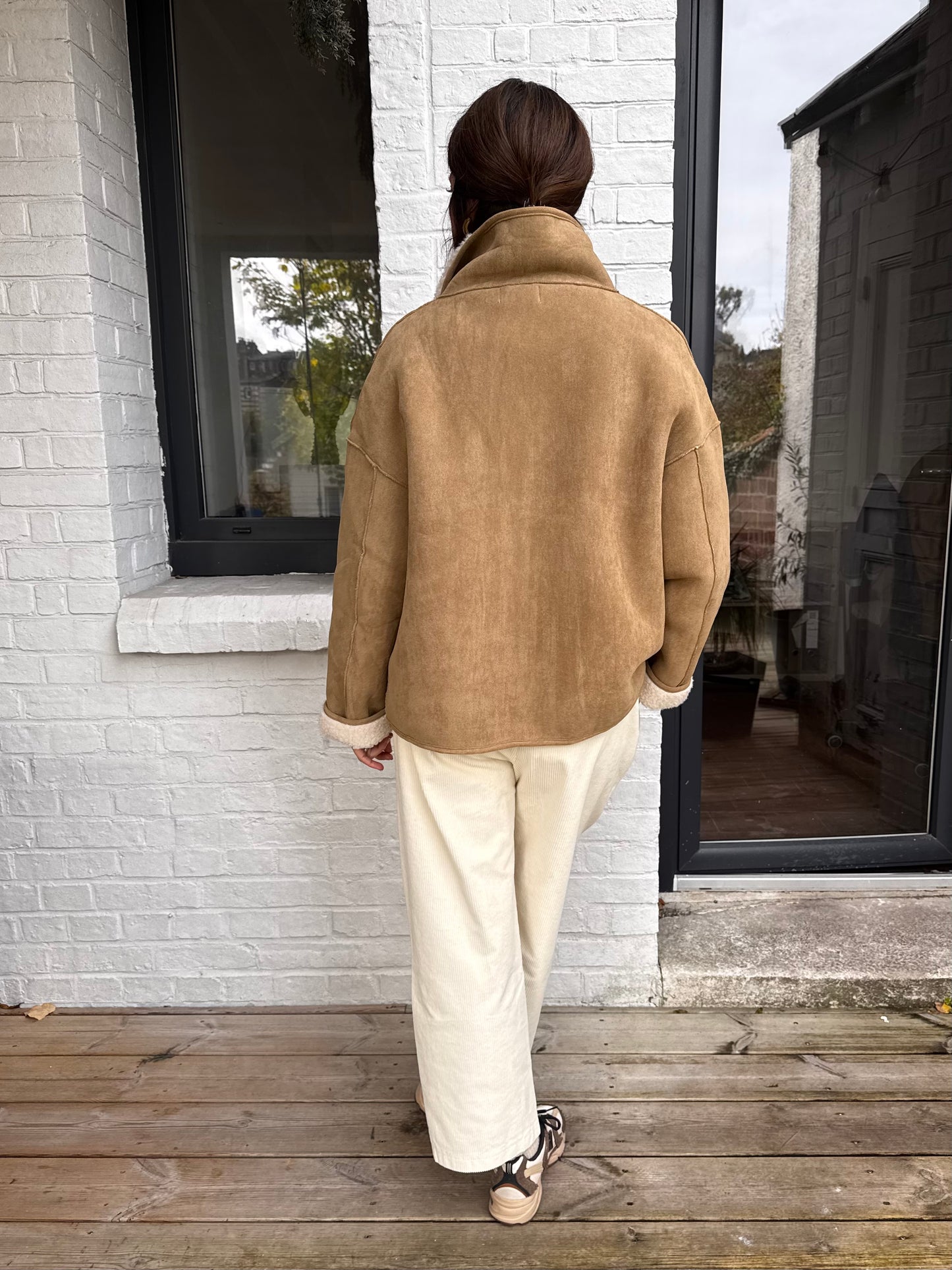 Manteau LAZARE taupe