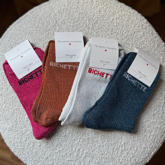 Chaussettes BICHETTE lurex