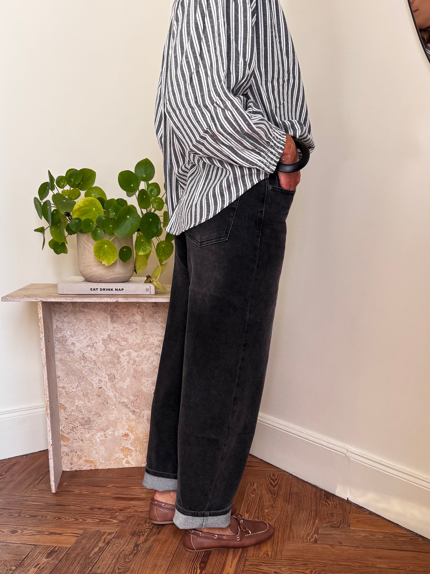 Jean CLOVIS noir délavé