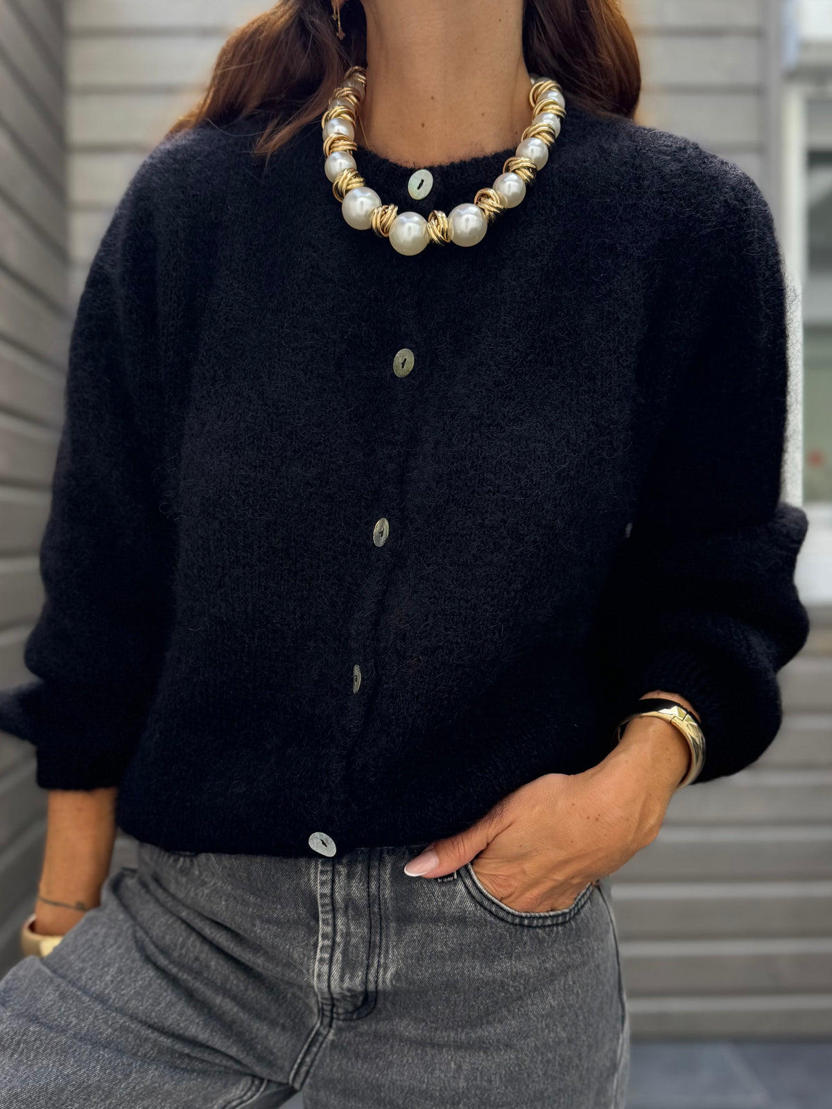 Gilet MARIUSO noir