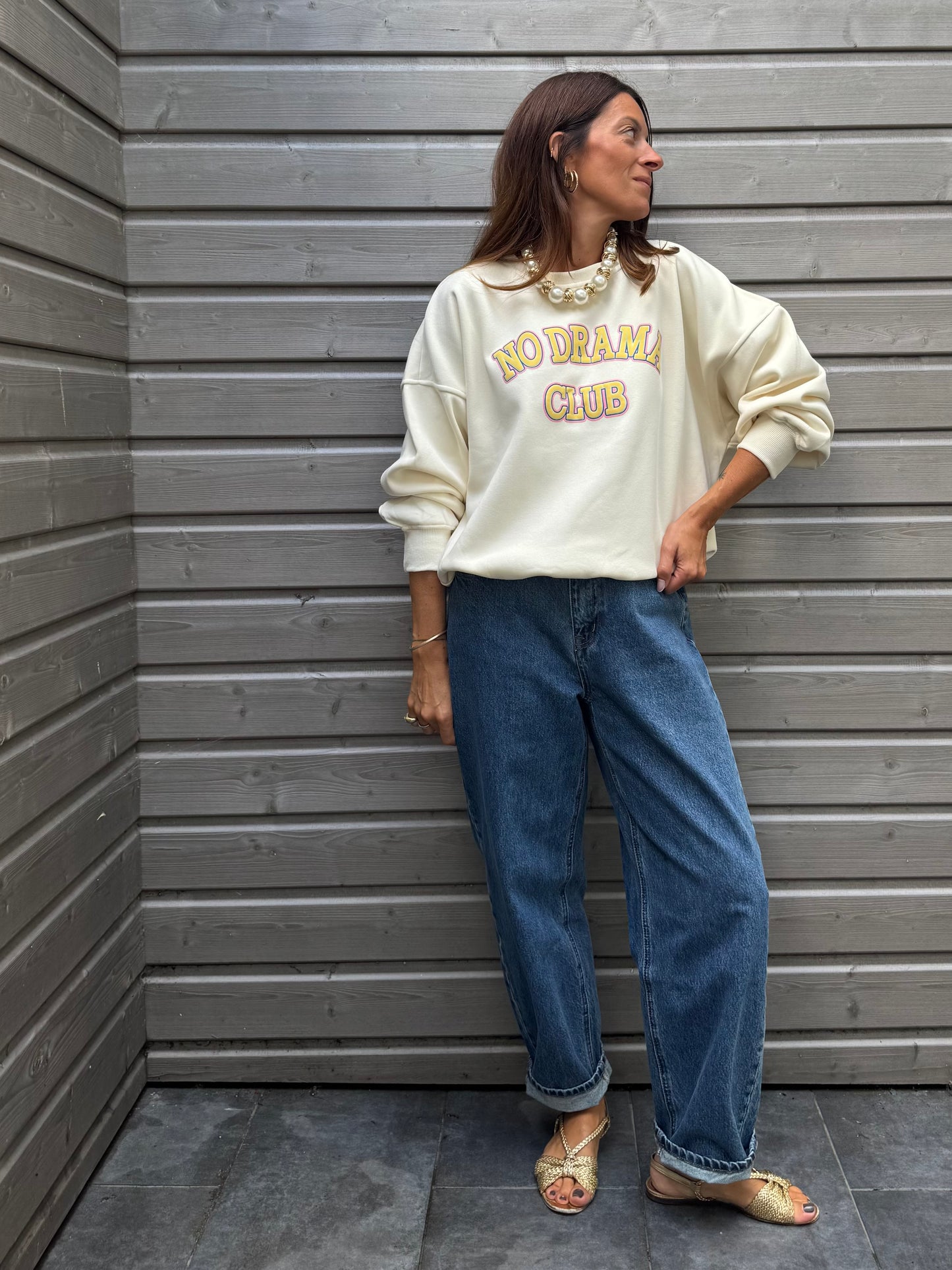 Sweat NO DRAMA écru
