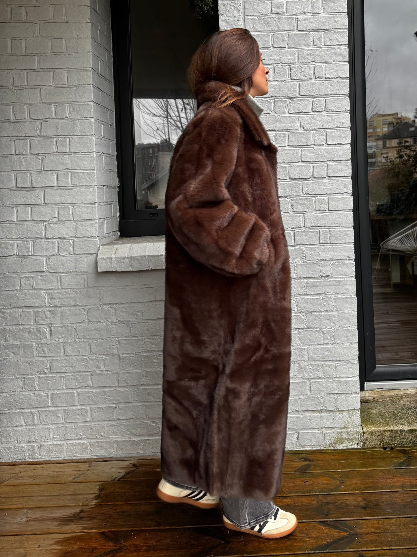 Manteau BERRY marron