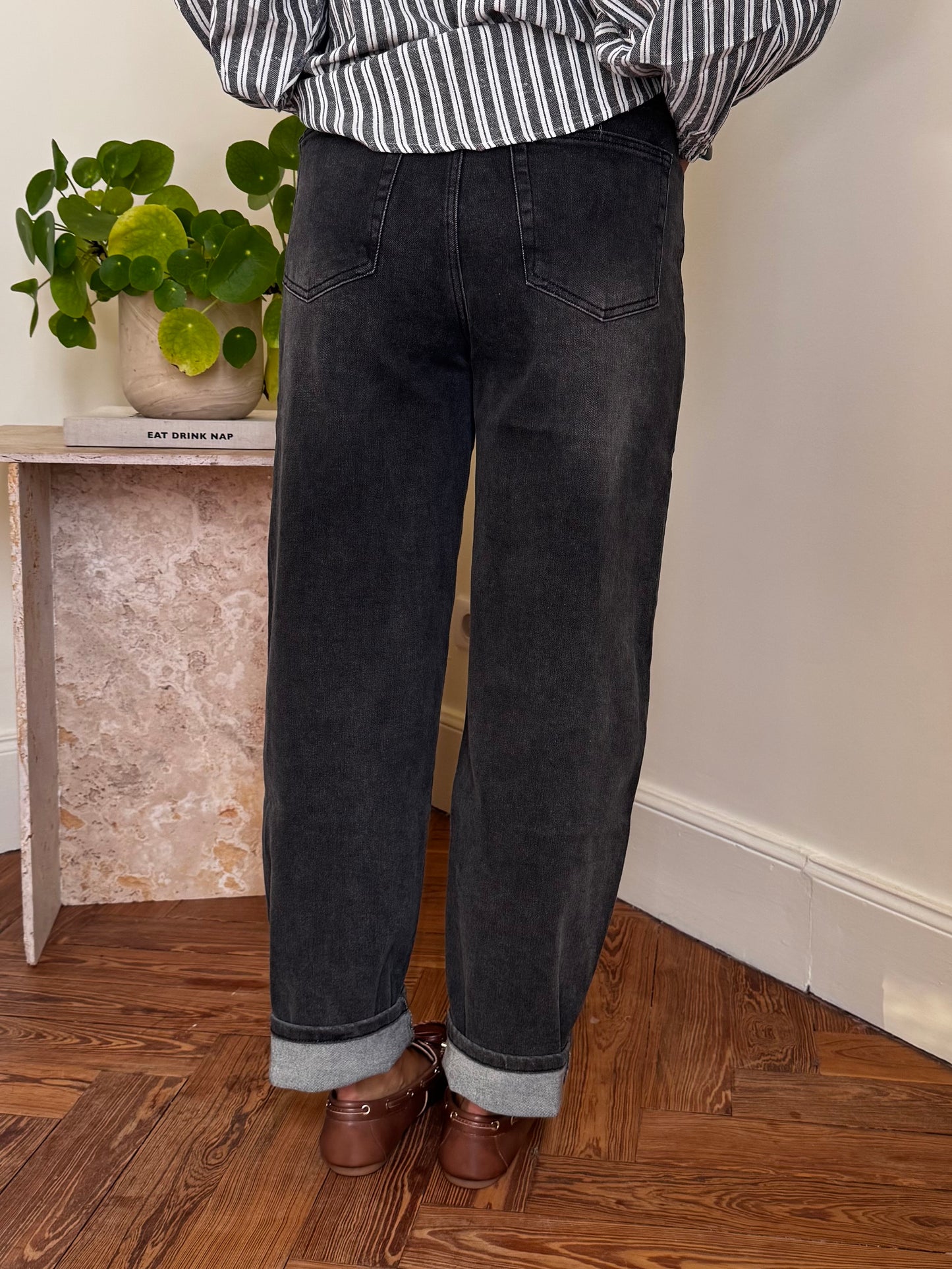 Jean CLOVIS noir délavé