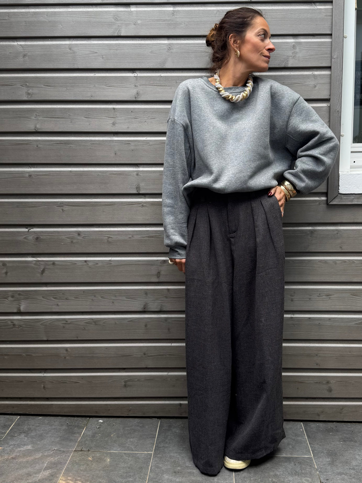 Pantalon BART gris