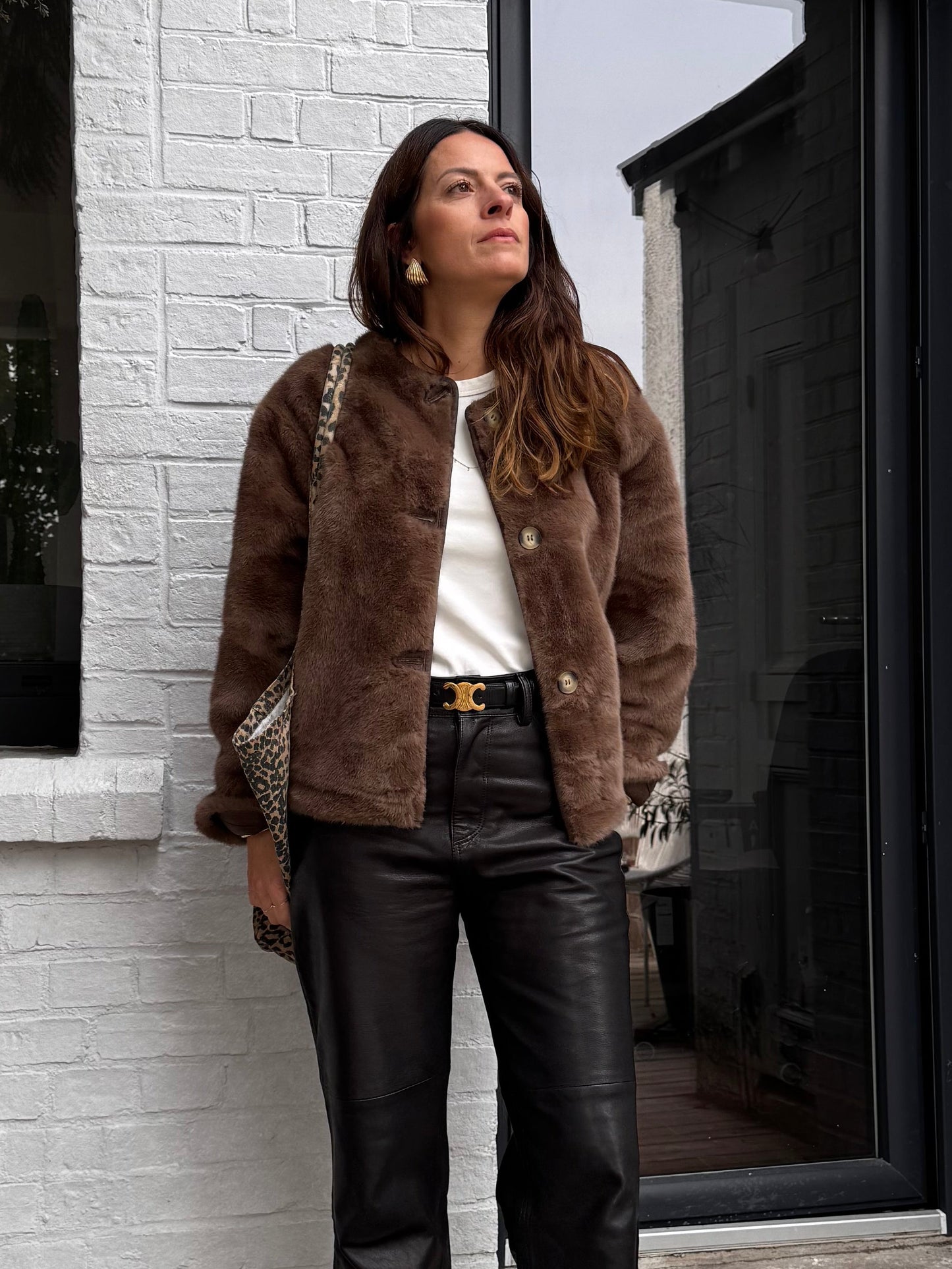 Manteau HARRY fausse fourrure