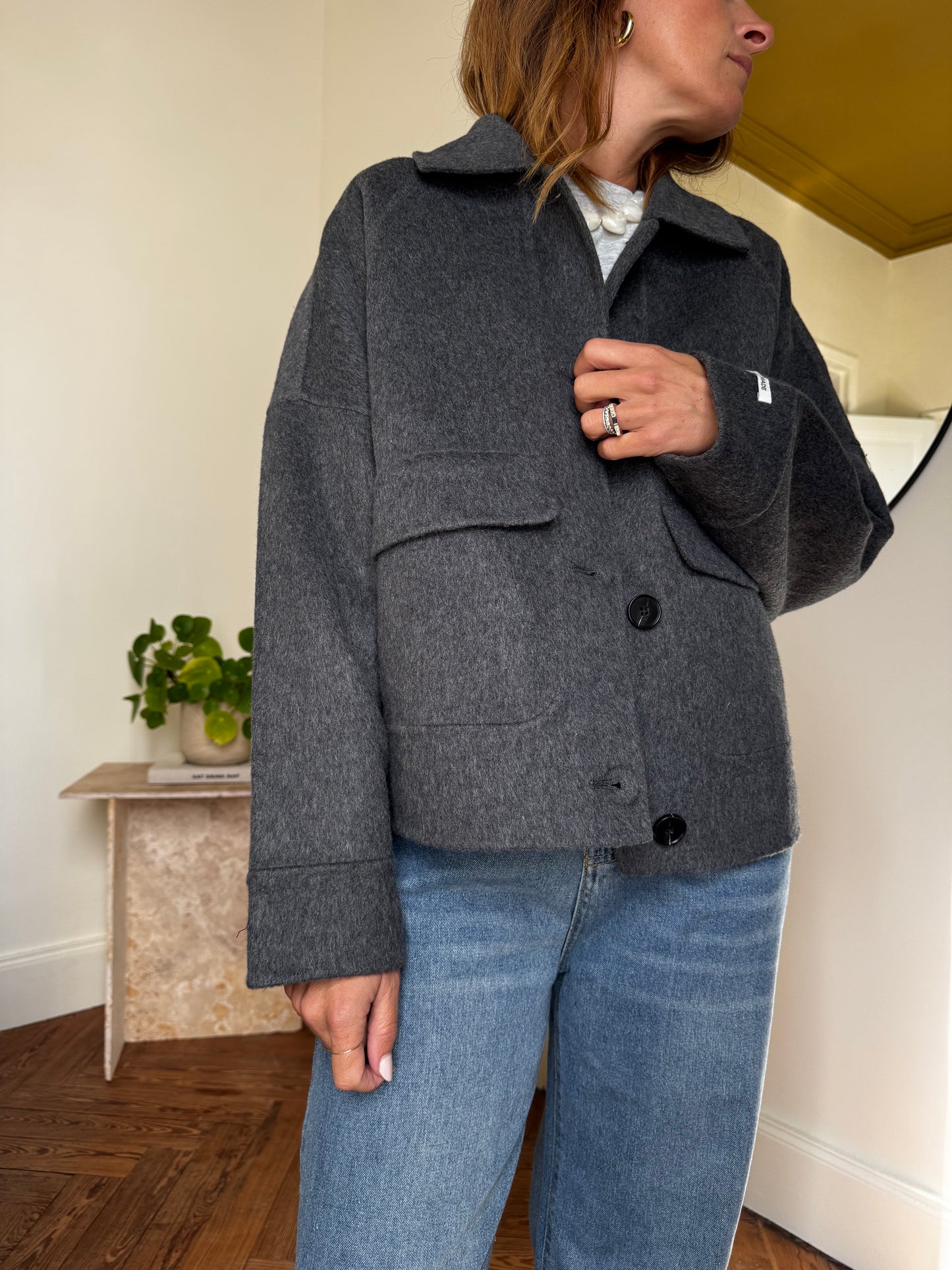 Manteau ARCHIE gris foncé