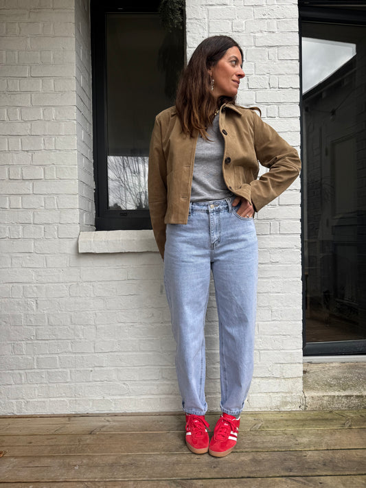 Jean balloon HUGO bleu clair