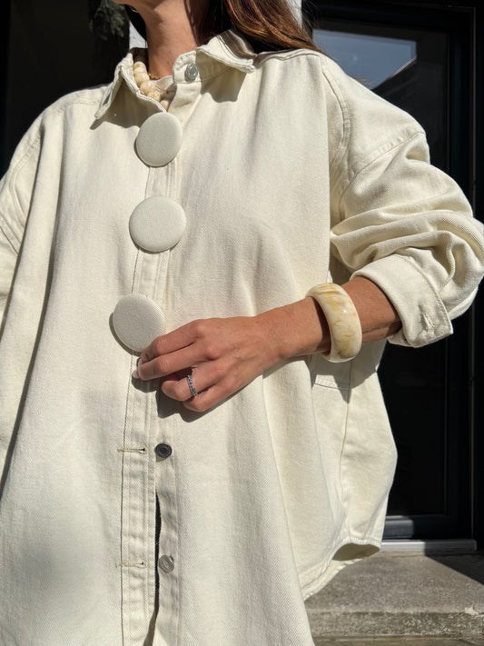 Veste LOAN écrue