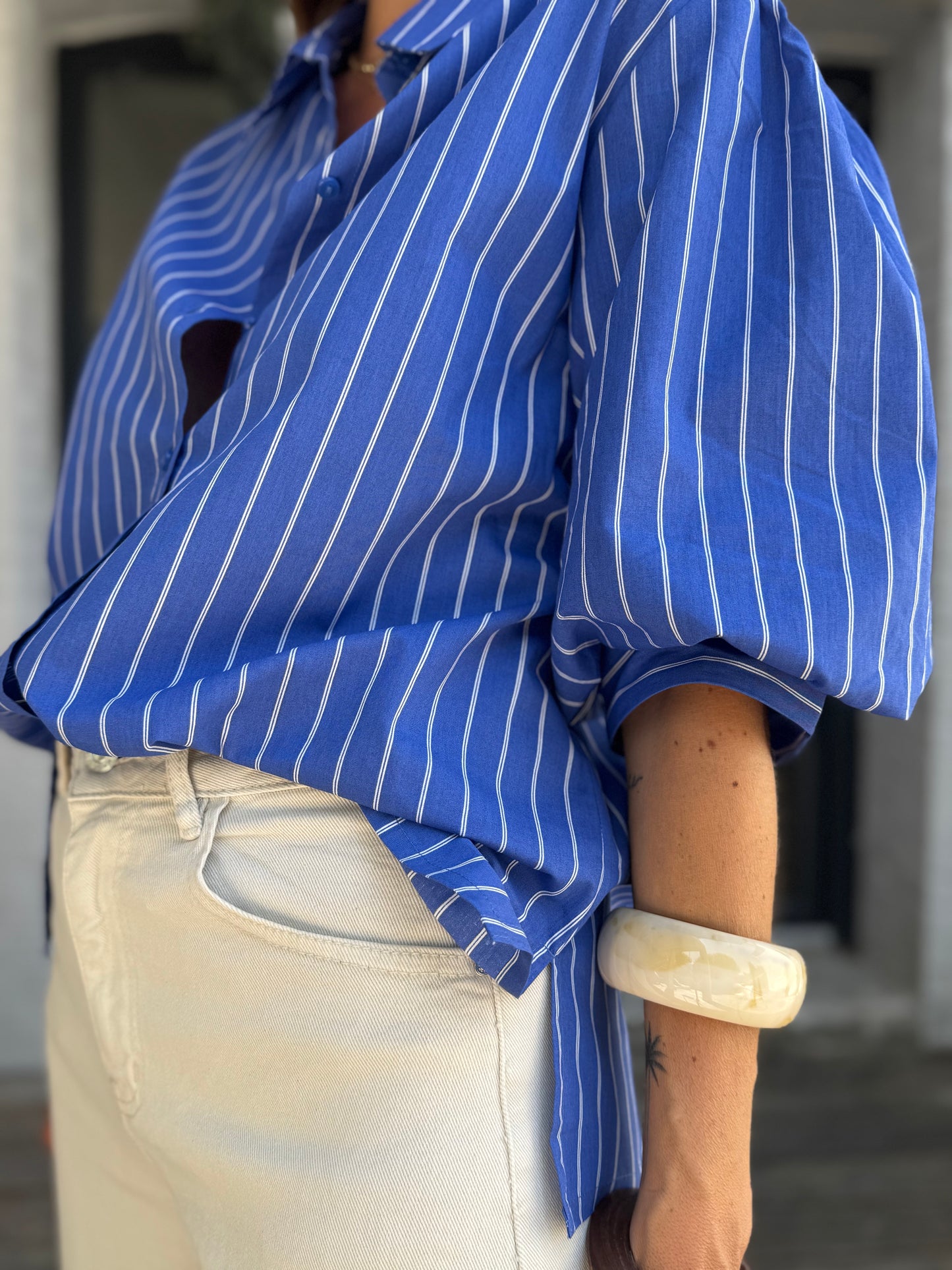 Chemise BELLAGIO bleue