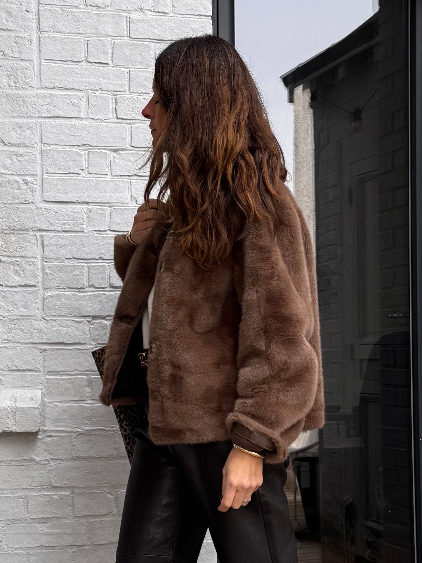 Manteau HARRY fausse fourrure