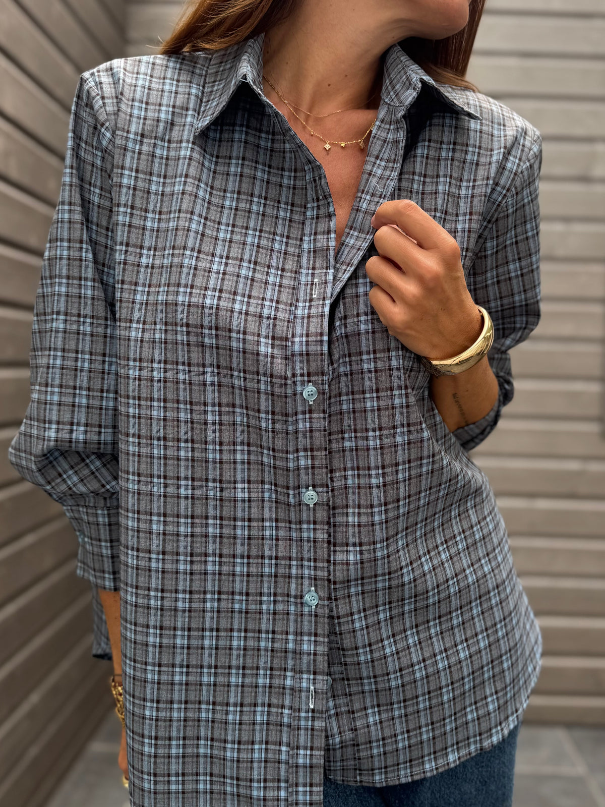 Chemise NICOLETTA à carreaux