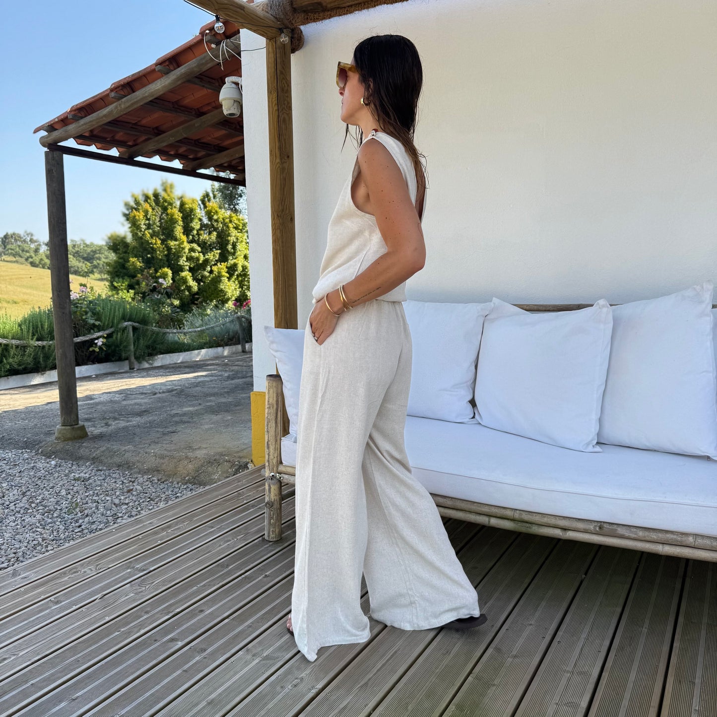 Pantalon PAULO beige