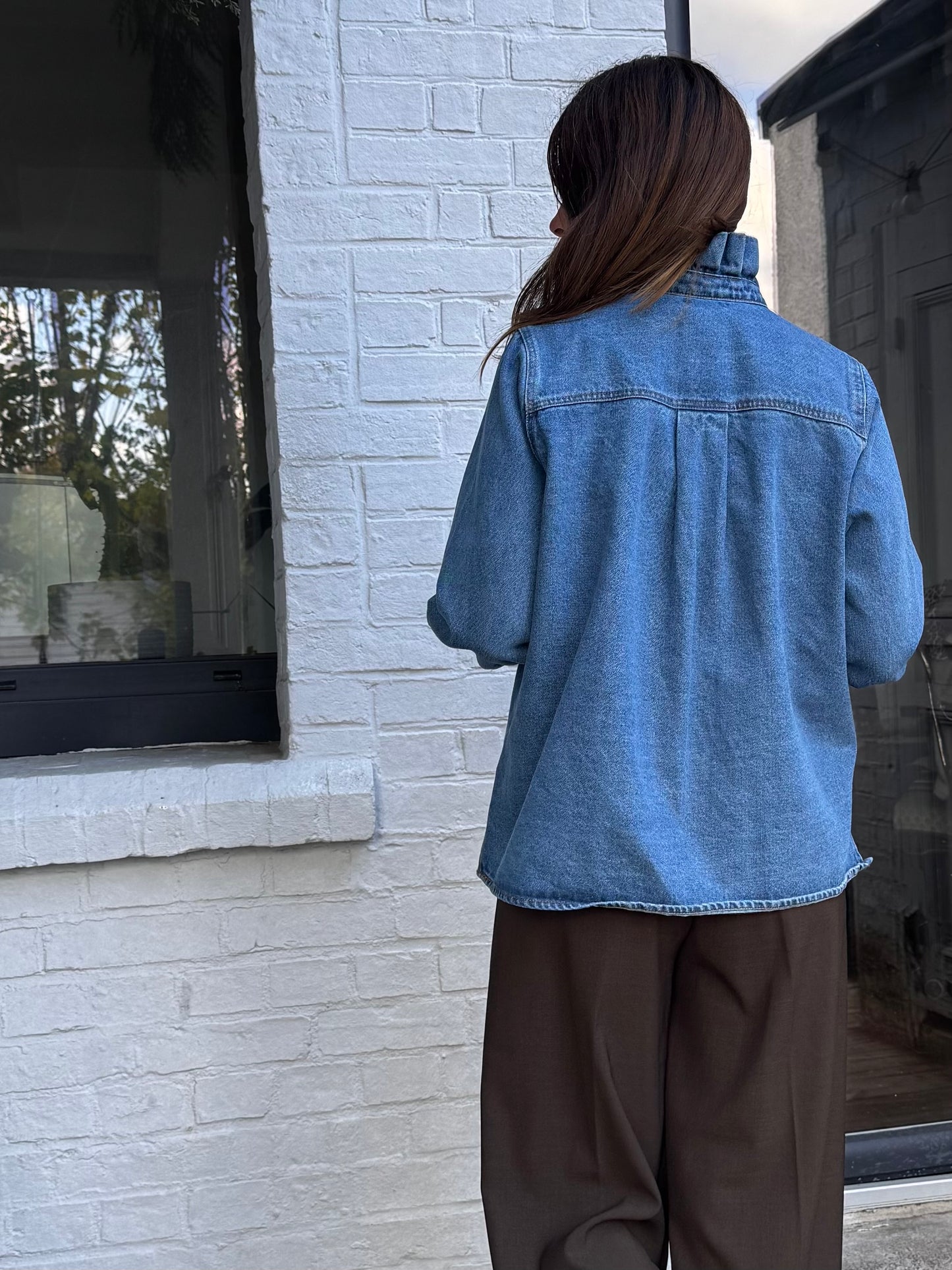 Chemise DÉSIRÉE denim bleu