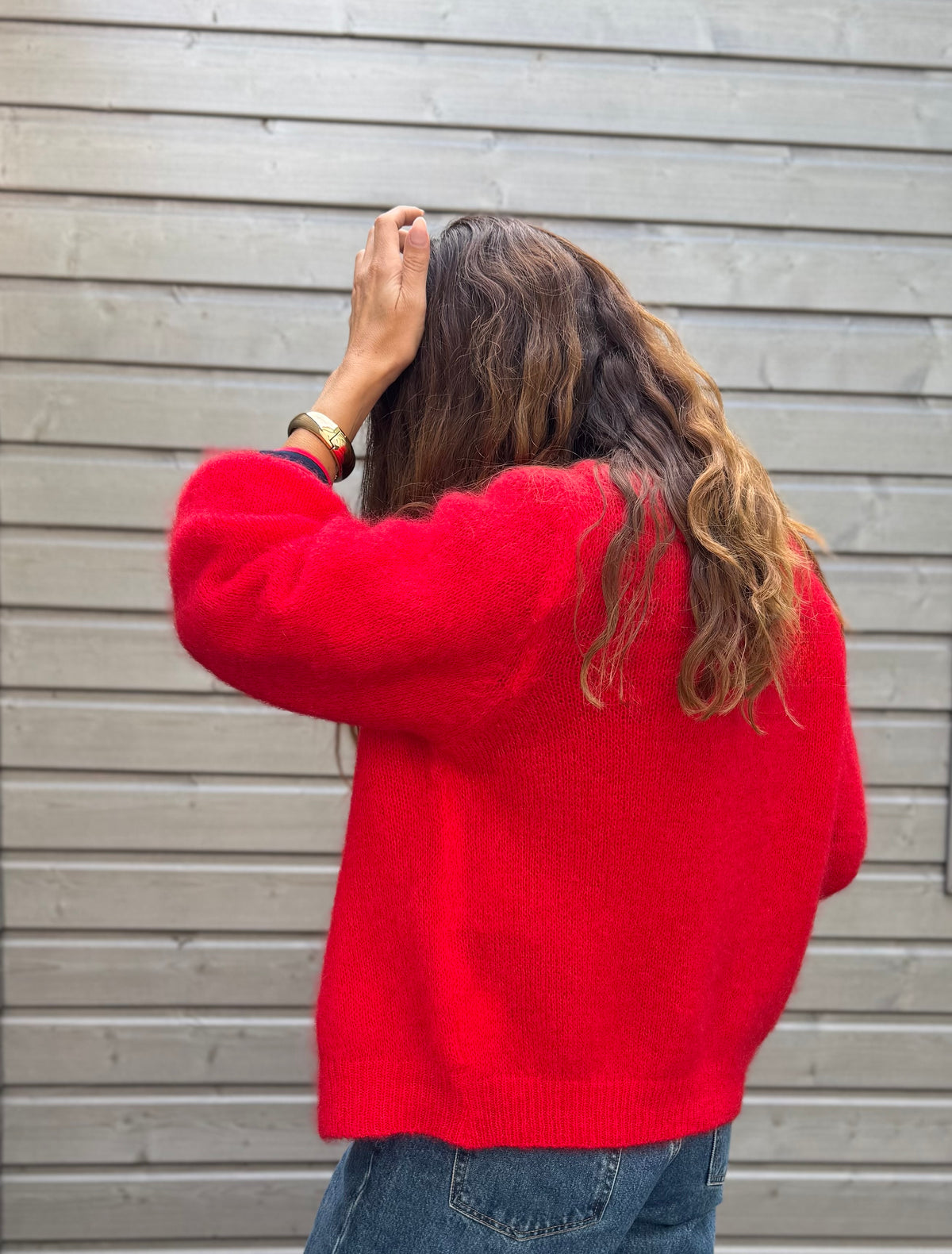 Gilet MARIUSO rouge