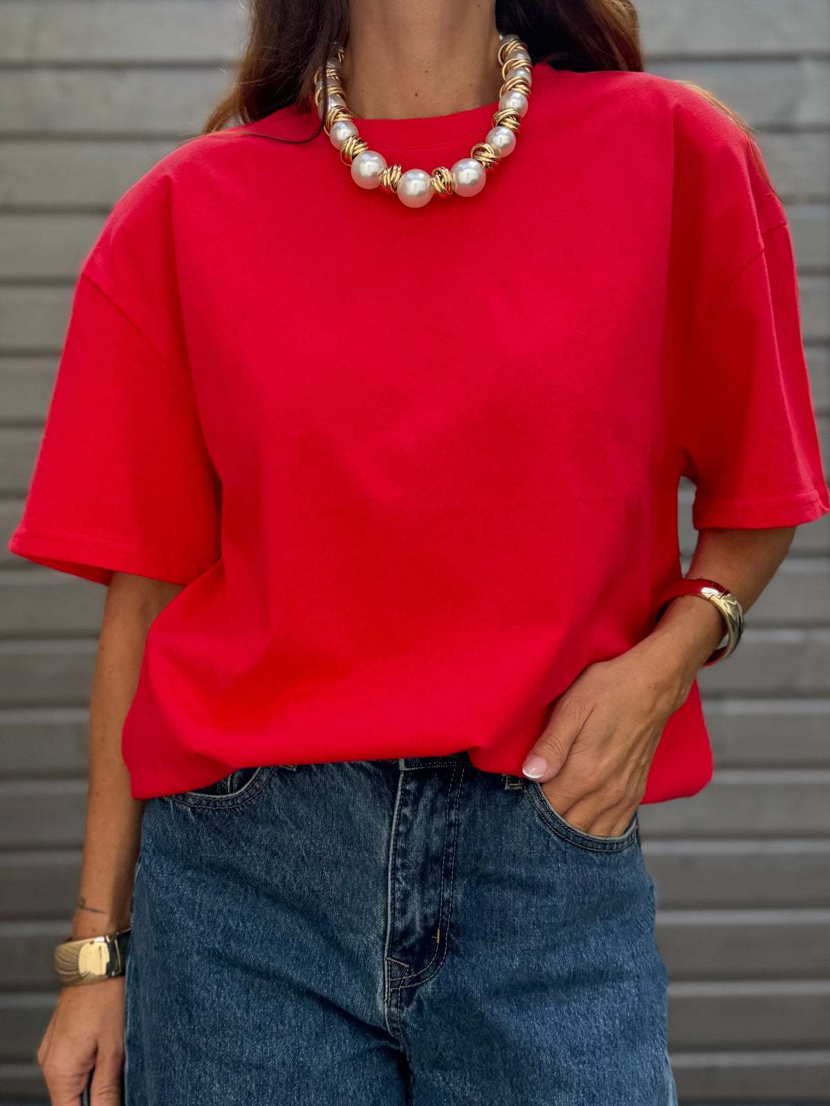 T-shirt PAULO rouge