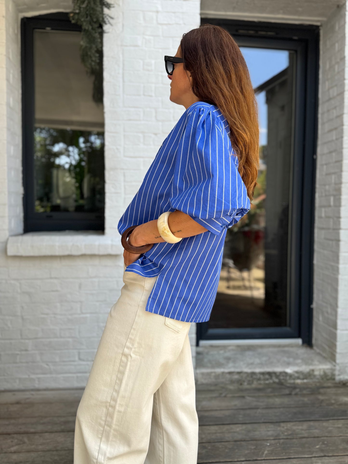 Chemise BELLAGIO bleue