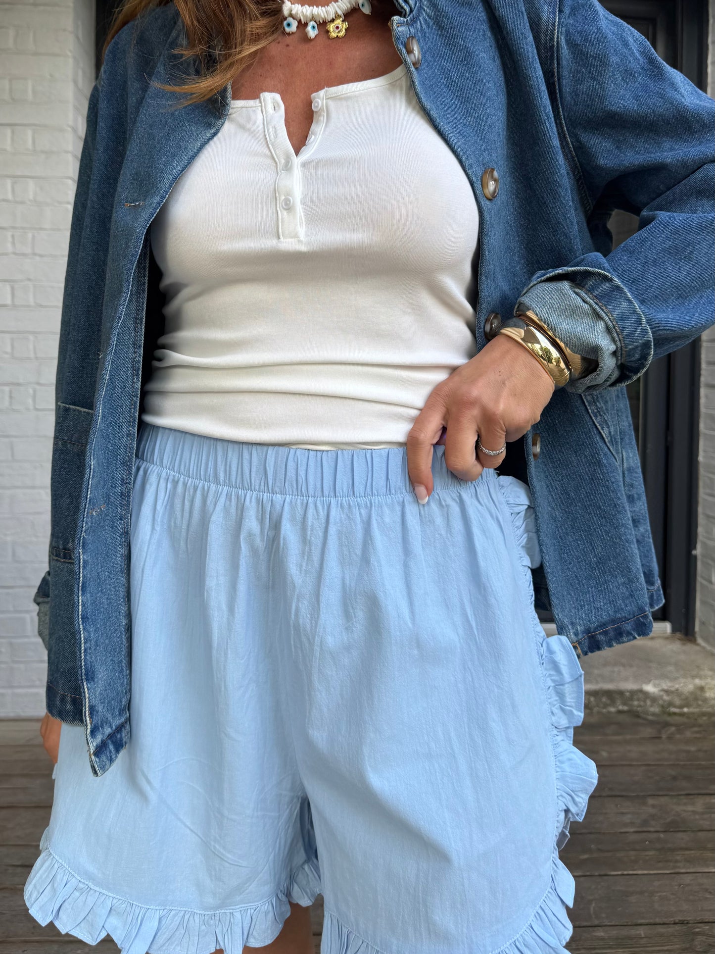 Short ARIEL bleu