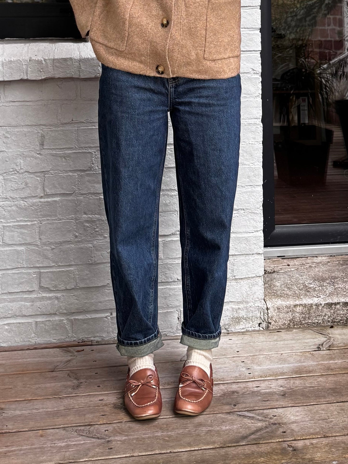 Jean balloon HUGO bleu