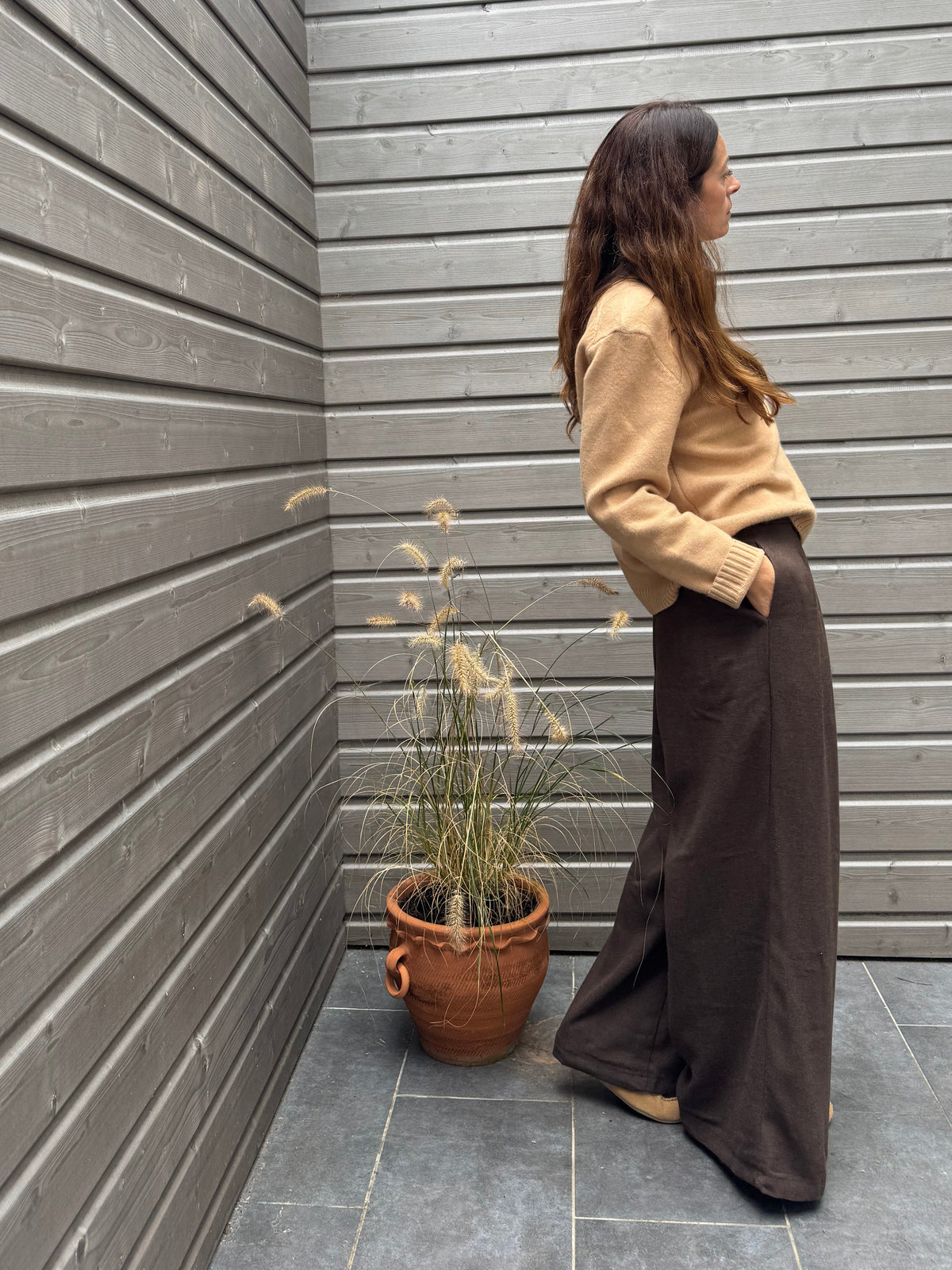 Pantalon BART marron