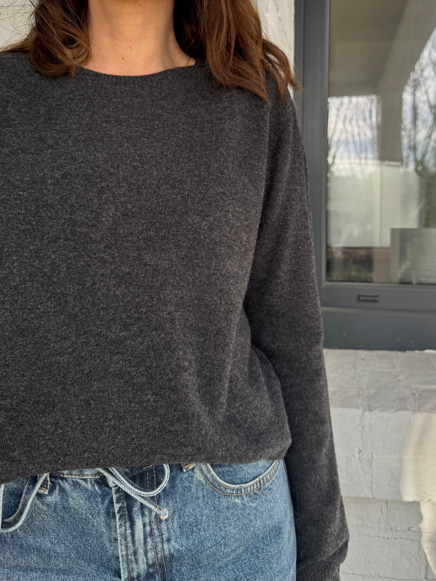 Pull GERMAIN gris anthracite