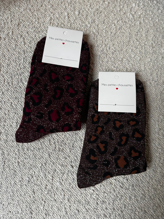 Chaussettes ANIMAL lurex