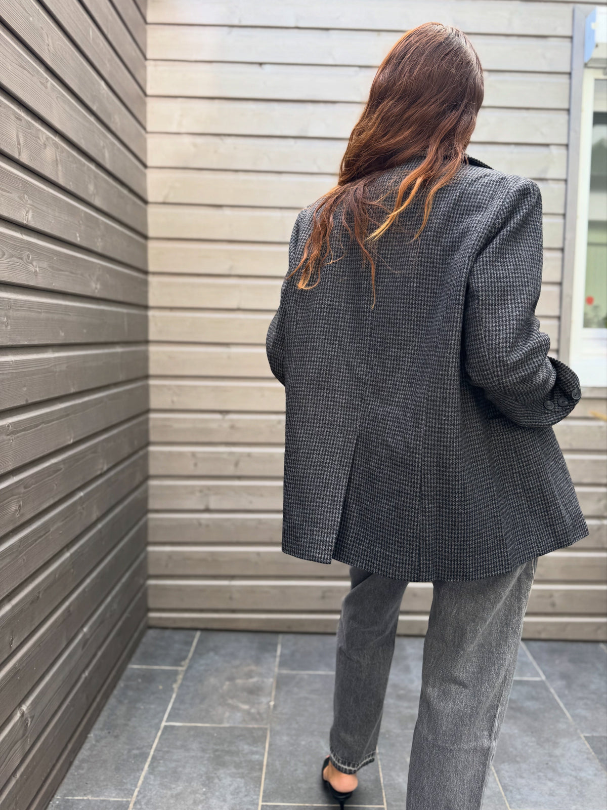 Blazer CLEMENCE gris/noir