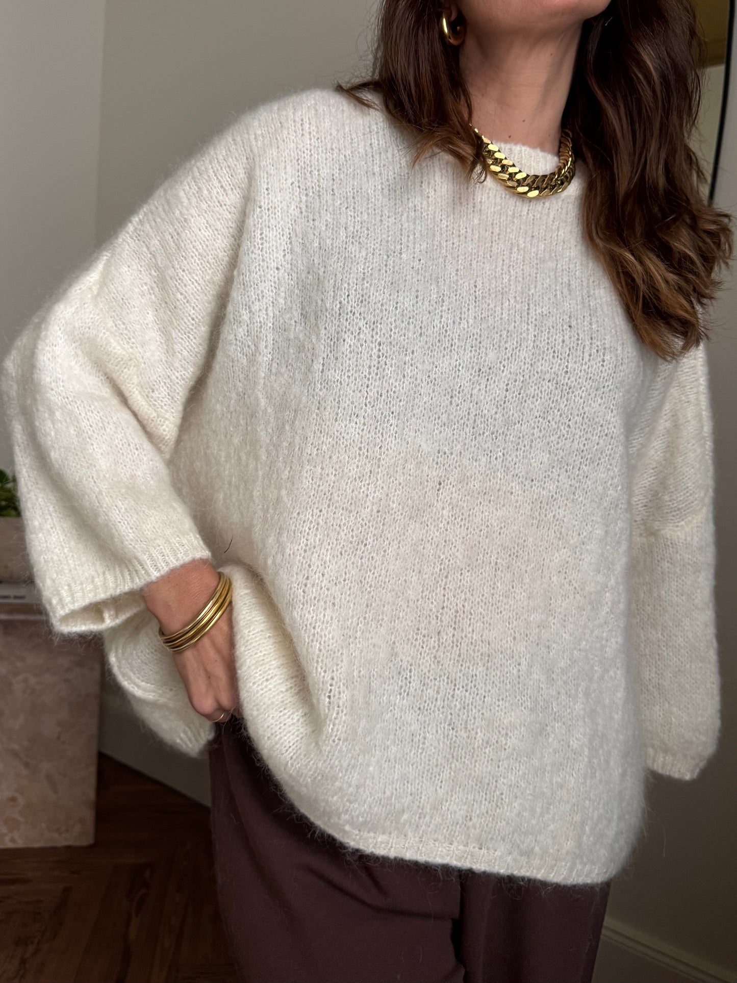 Pull BARNABÉ écru
