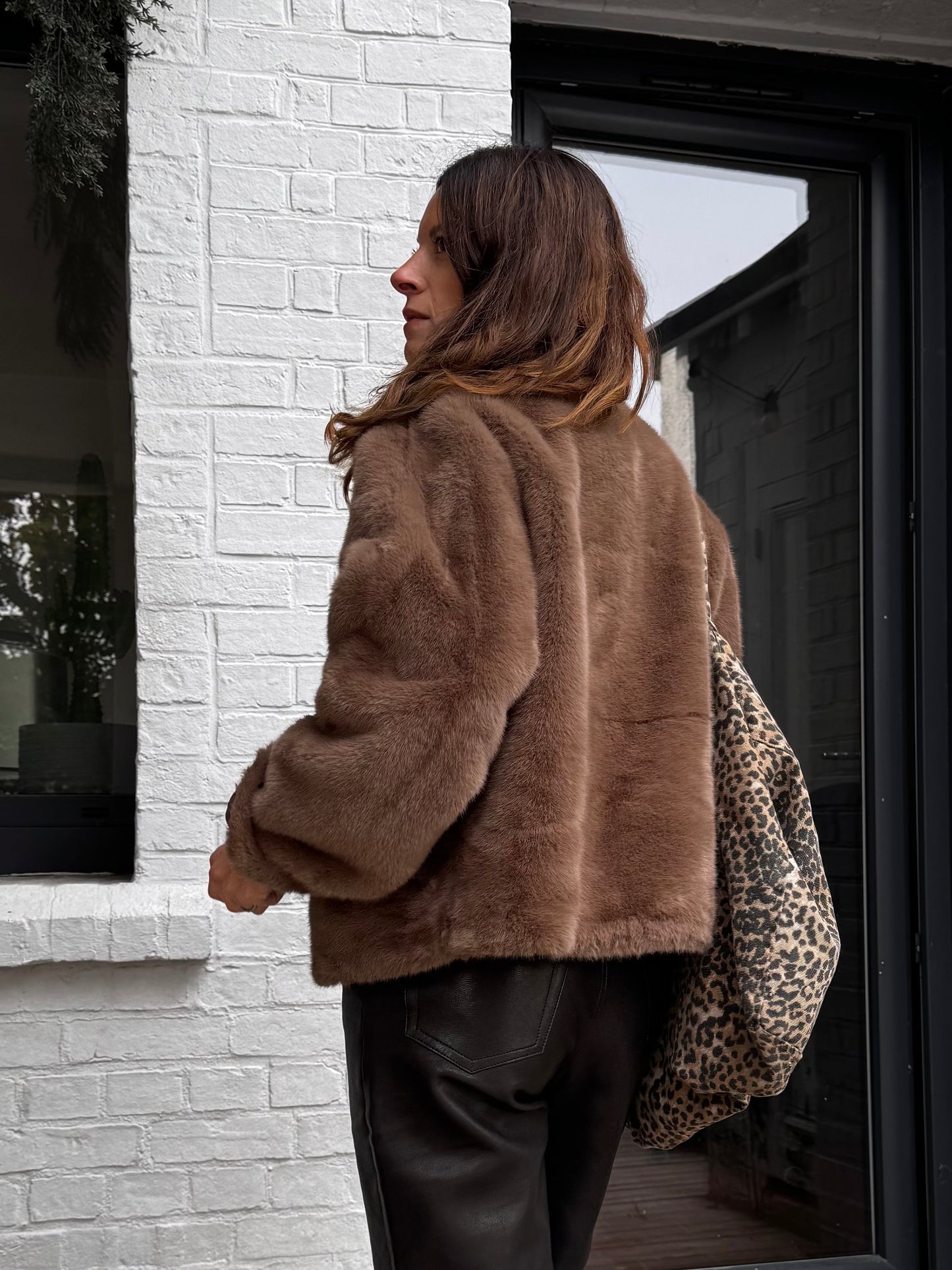 Manteau HARRY fausse fourrure