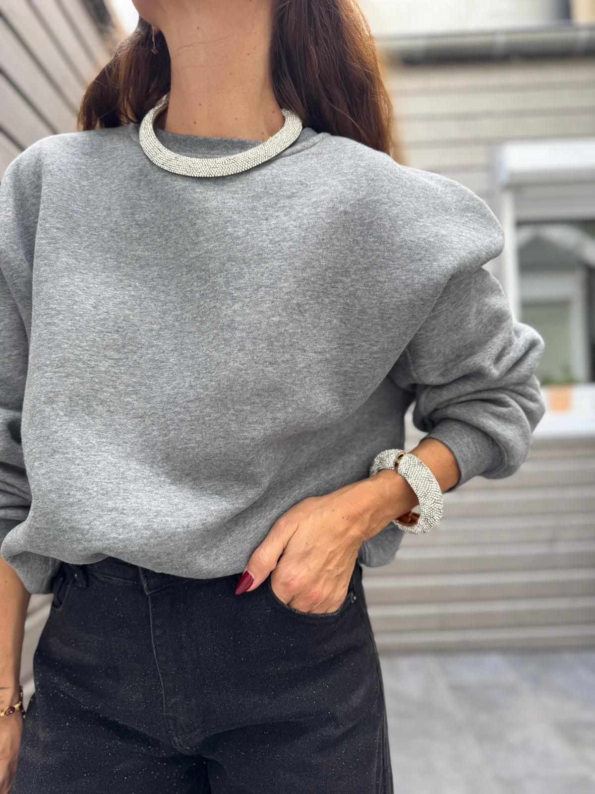 Sweat ISAURE gris