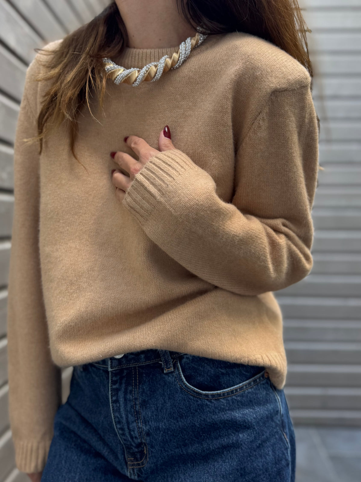 Pull ZIGGY beige