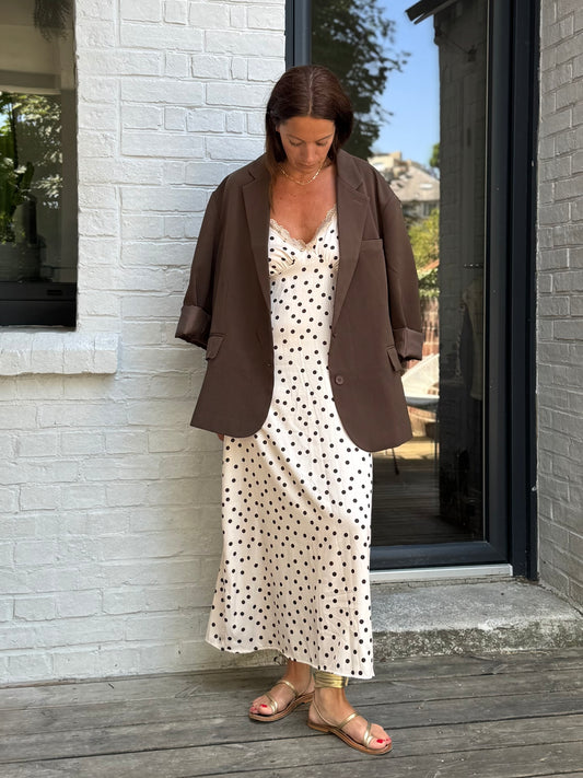 Robe NOCHE à pois