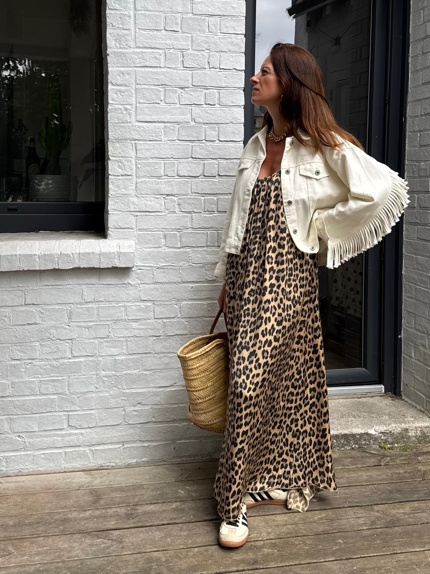 Robe JANE léopard