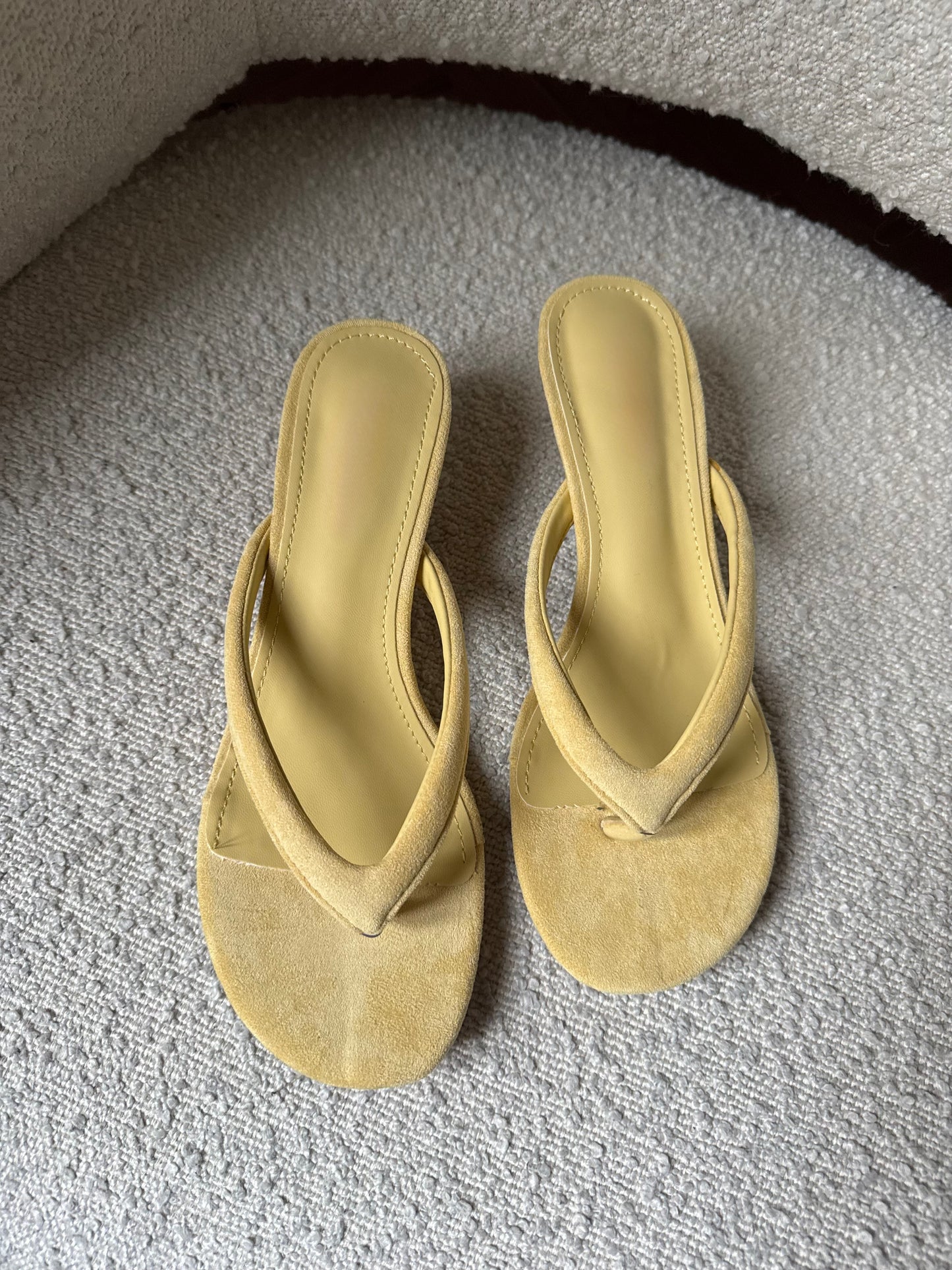 Mules SOFIA jaunes