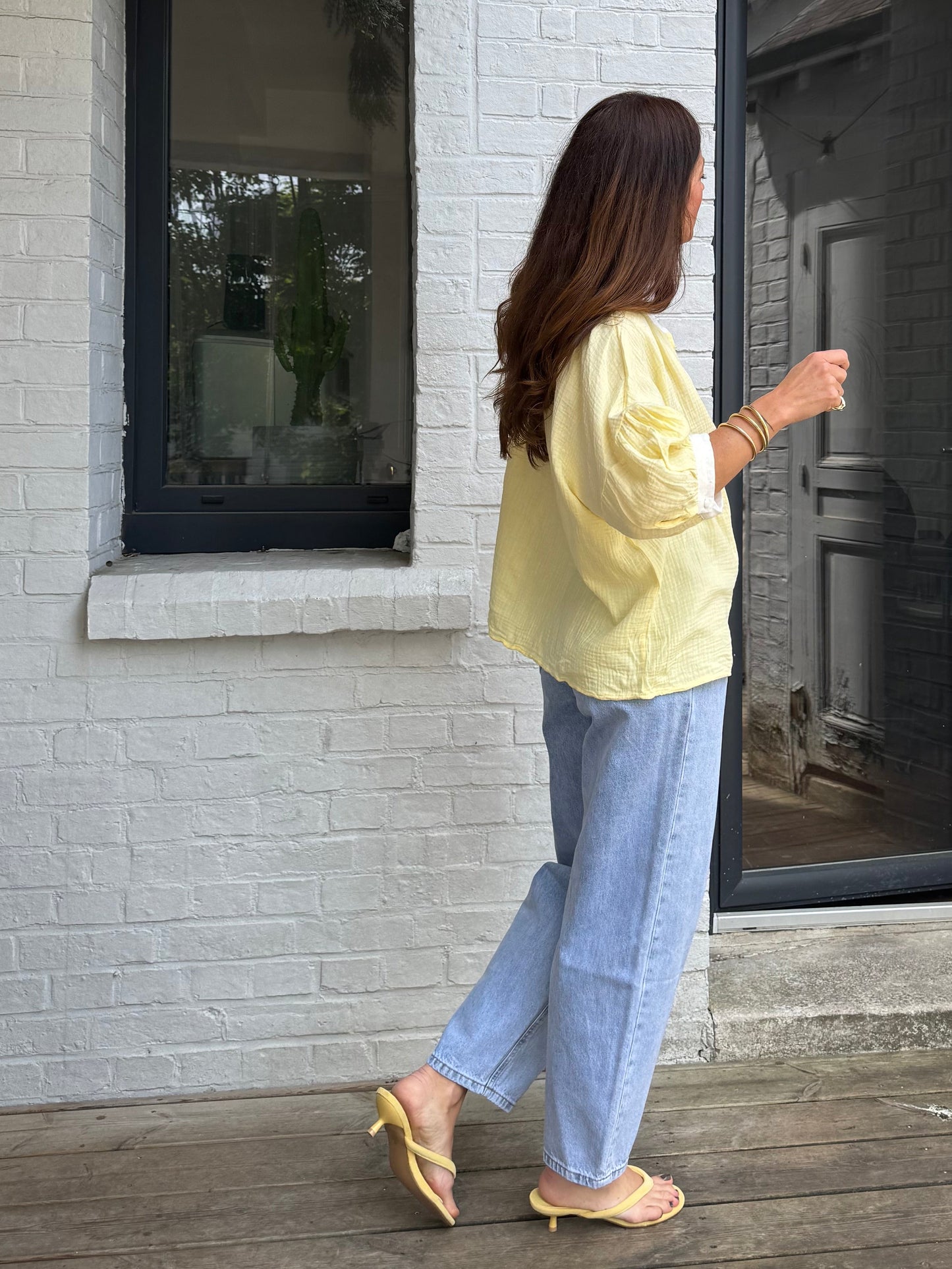 Blouse NORA jaune