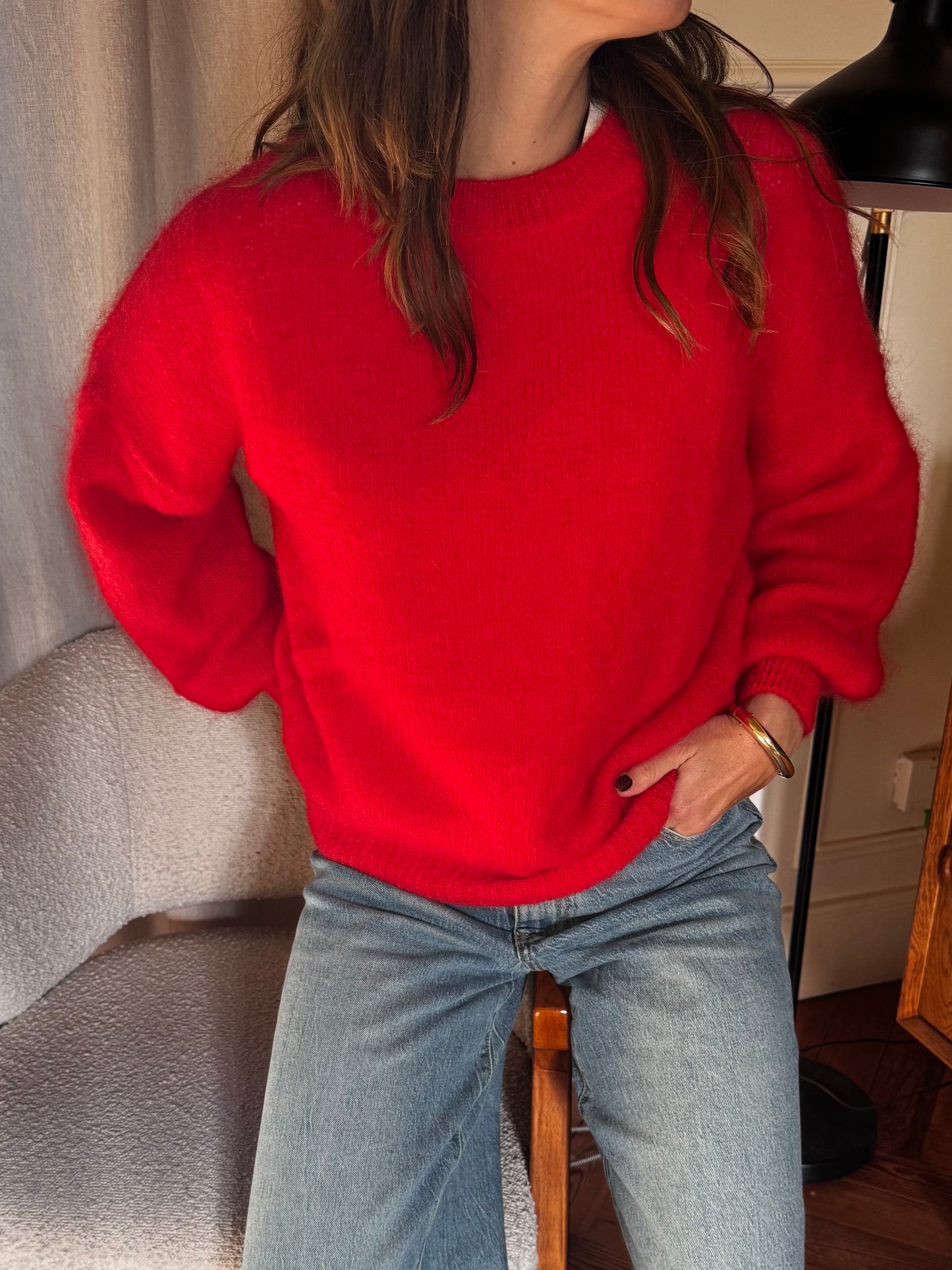 Pull MARIUS rouge
