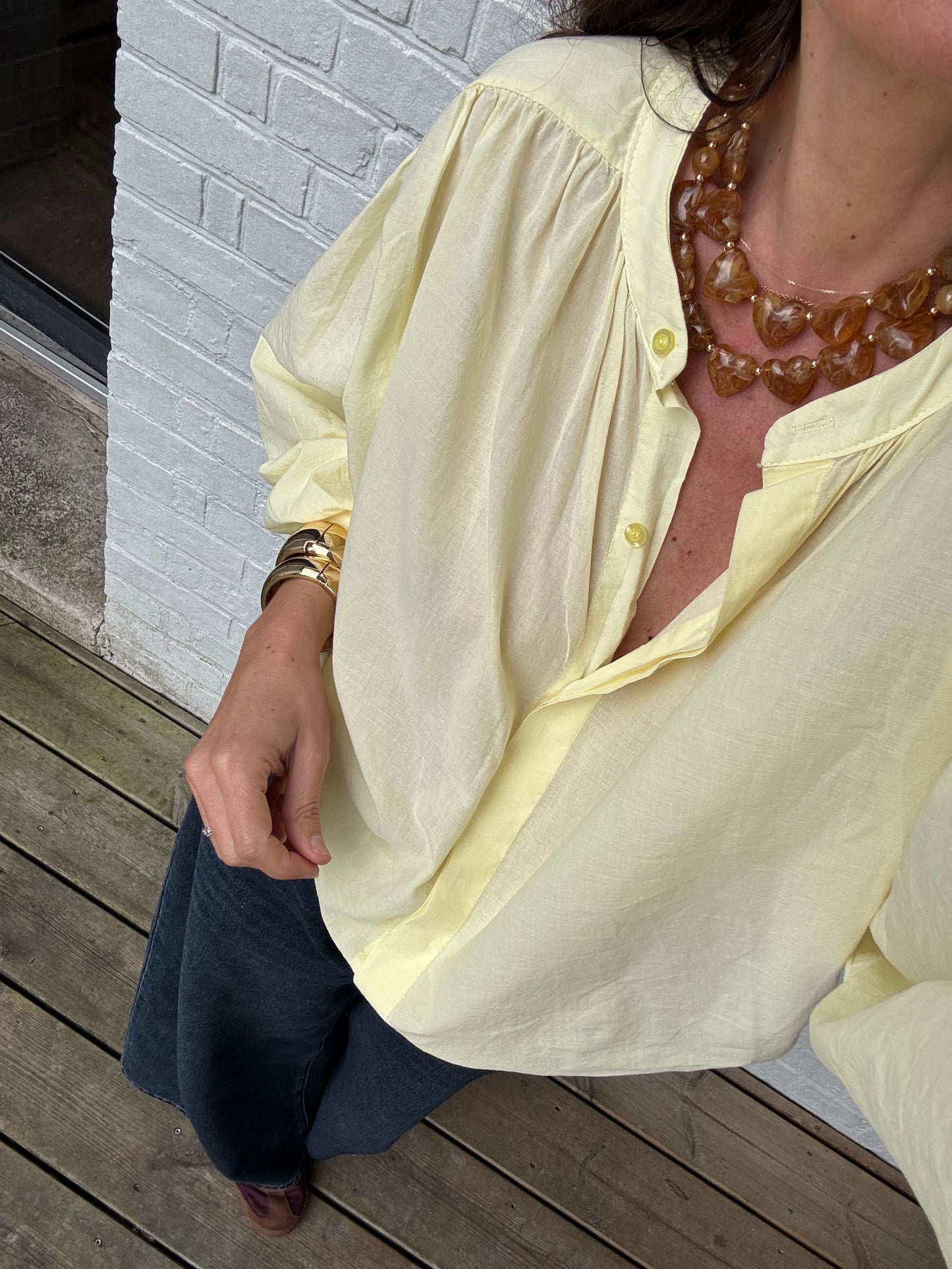Blouse NINA jaune