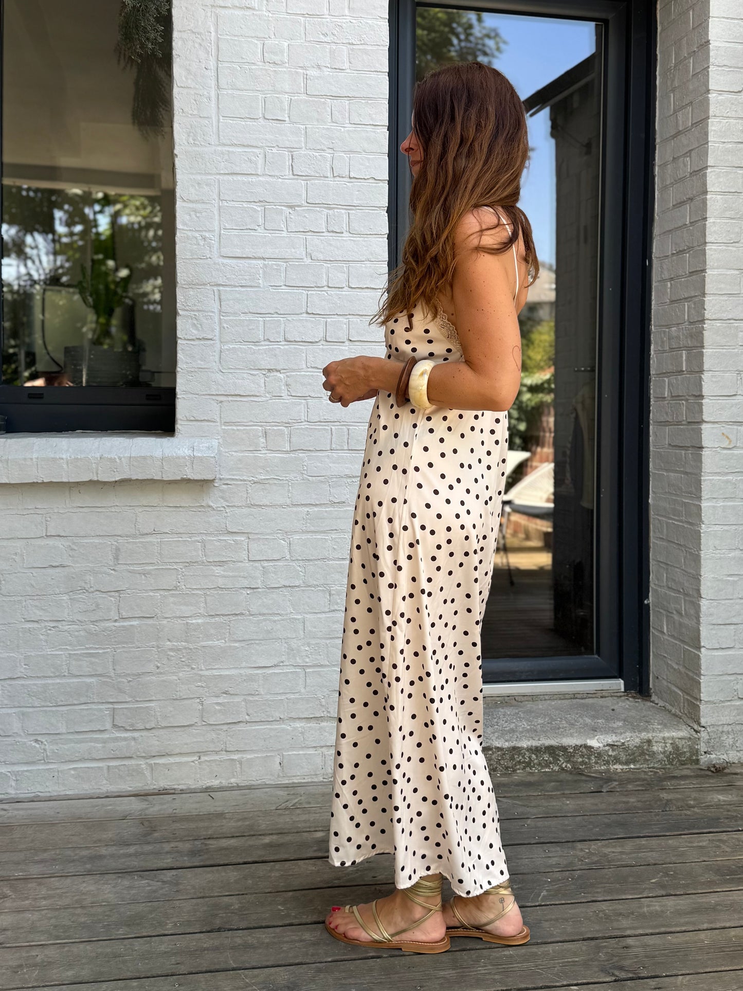 Robe NOCHE à pois