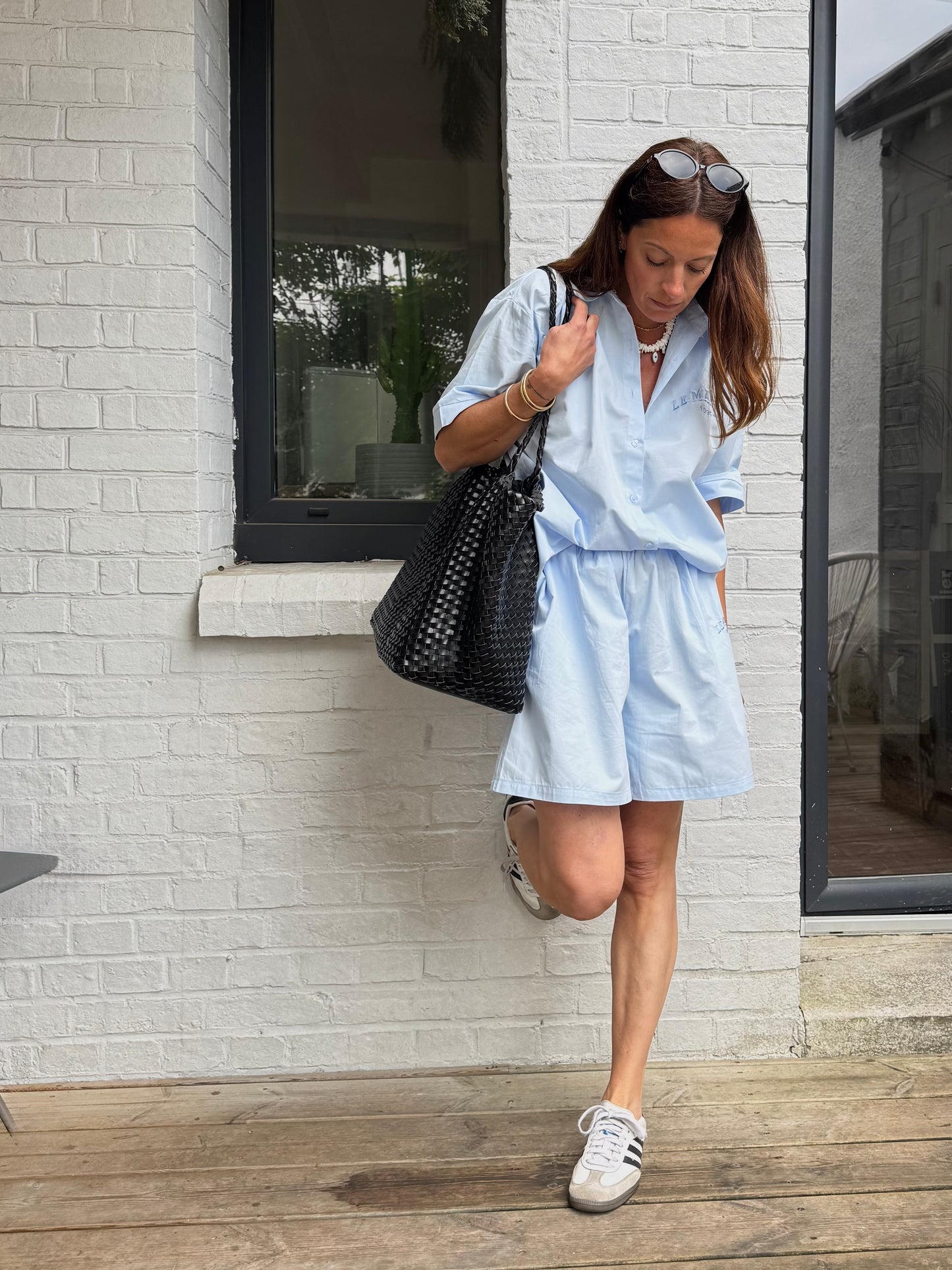 Short VENICE bleu