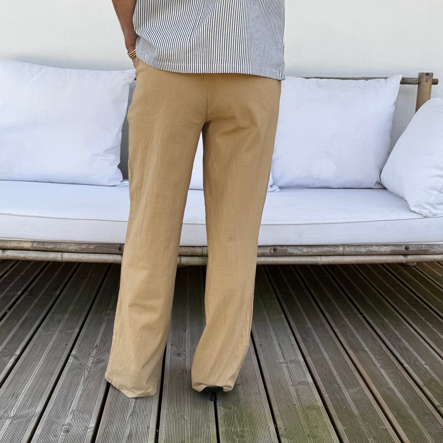 Pantalon JEAN camel