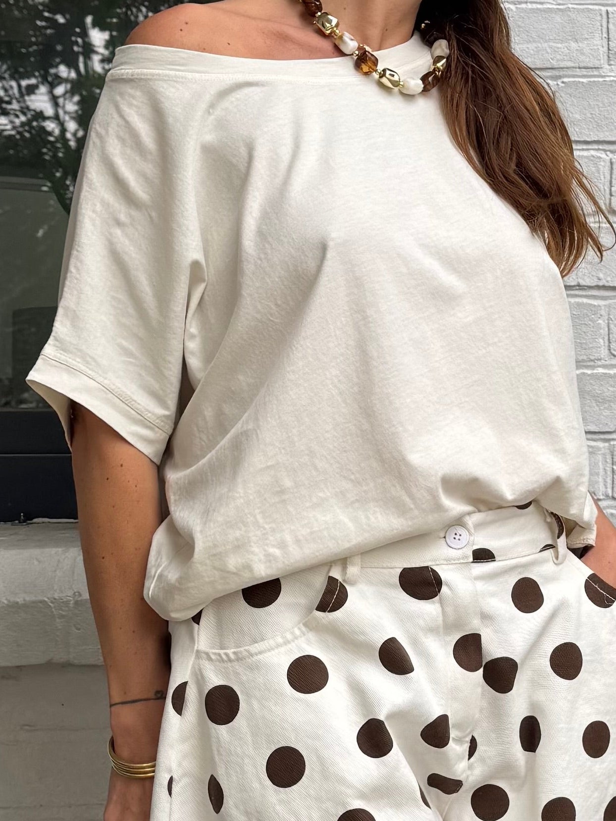 T-shirt ARIA écru