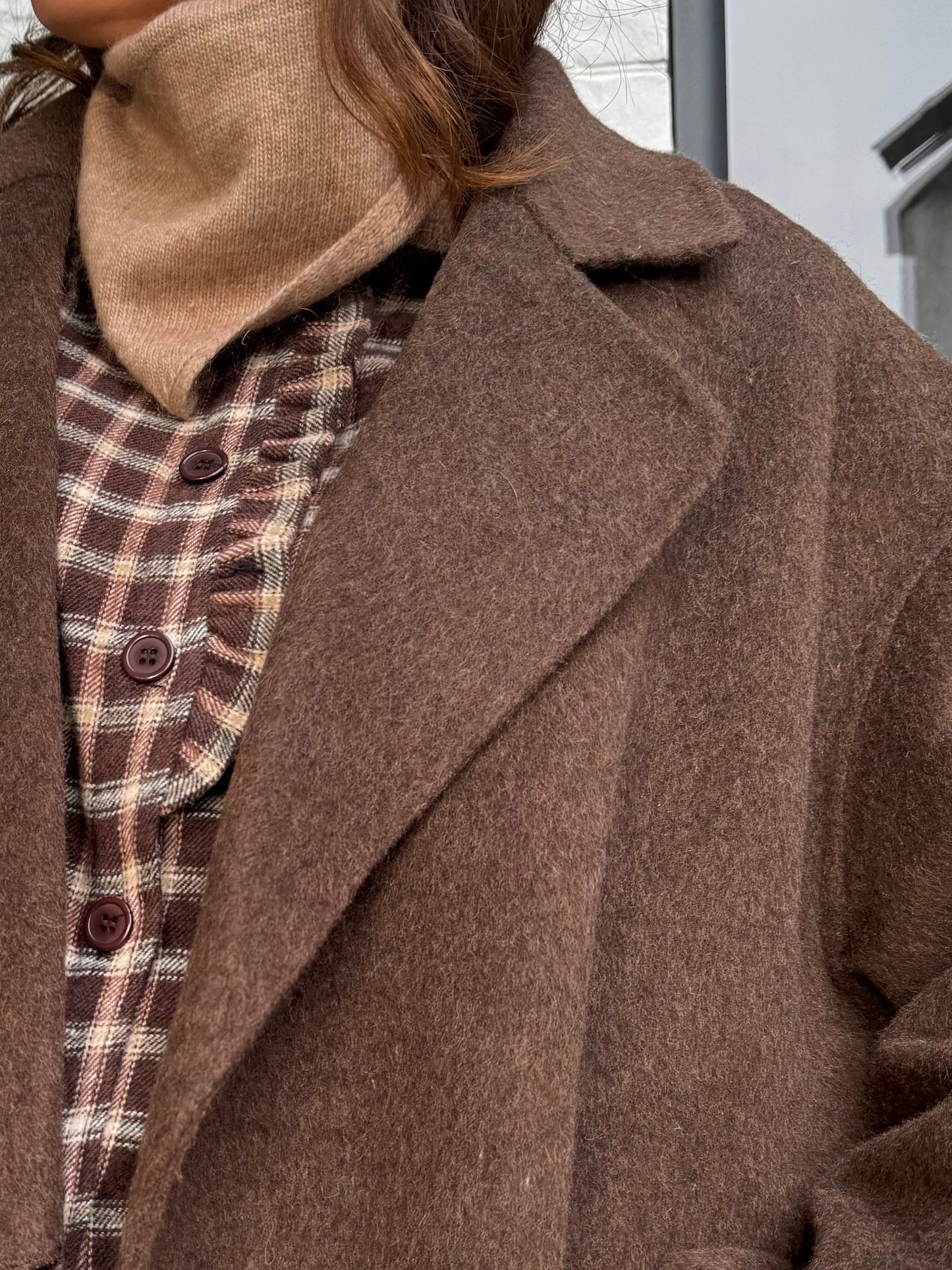 Manteau GEORGES choco