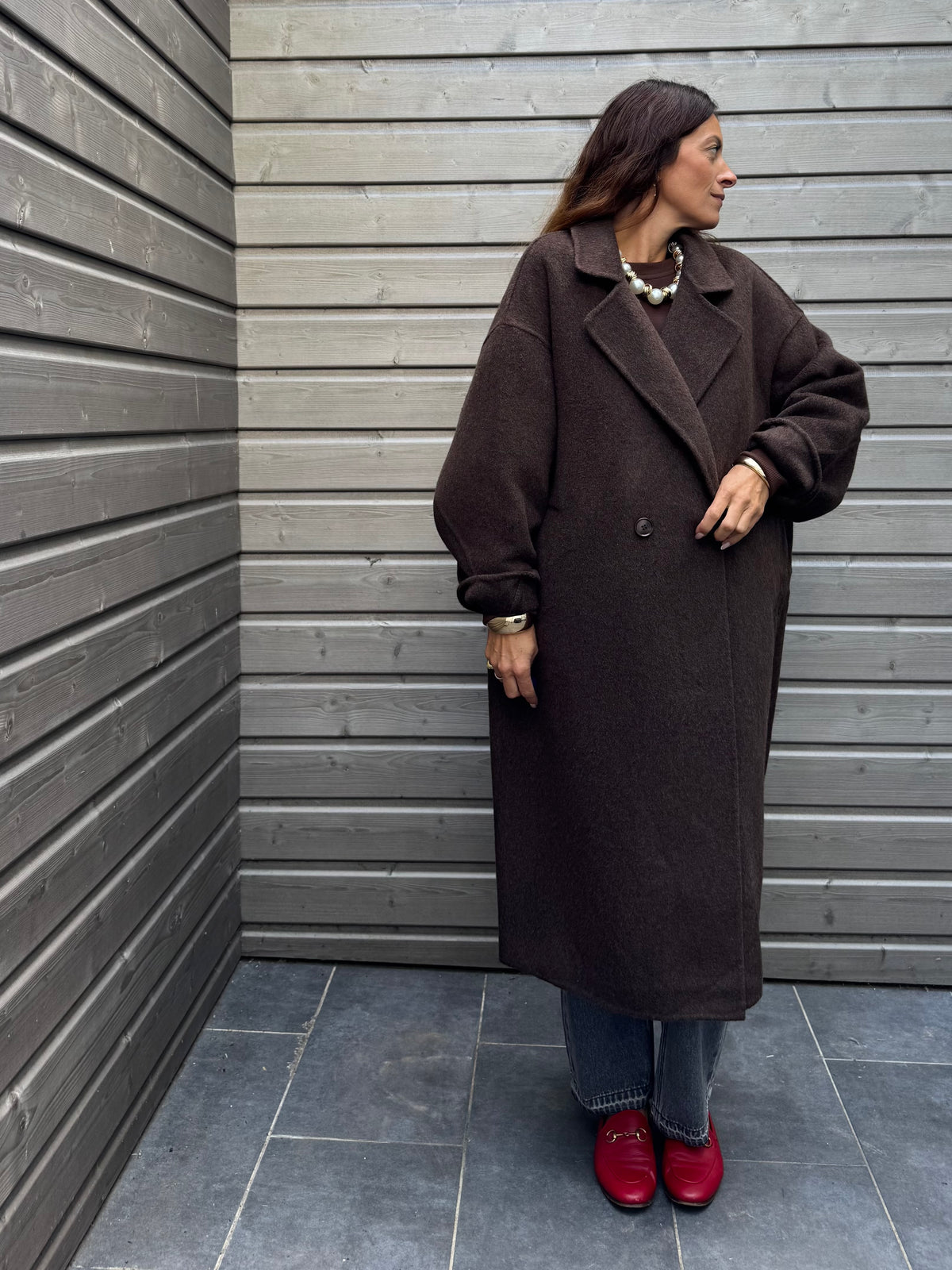 Manteau GEORGES choco