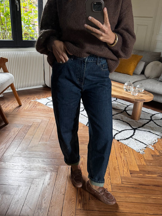 Jean balloon HUGO bleu
