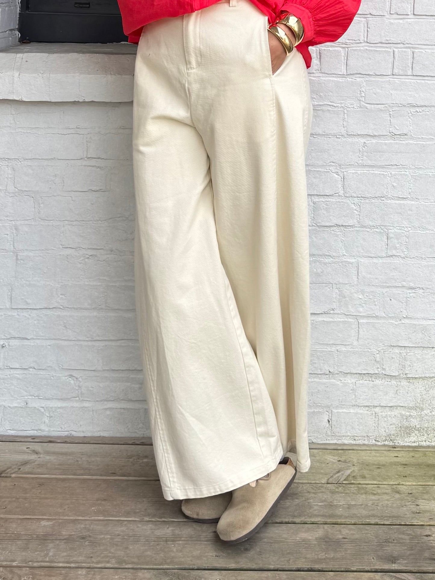 Pantalon MAXENCE écru