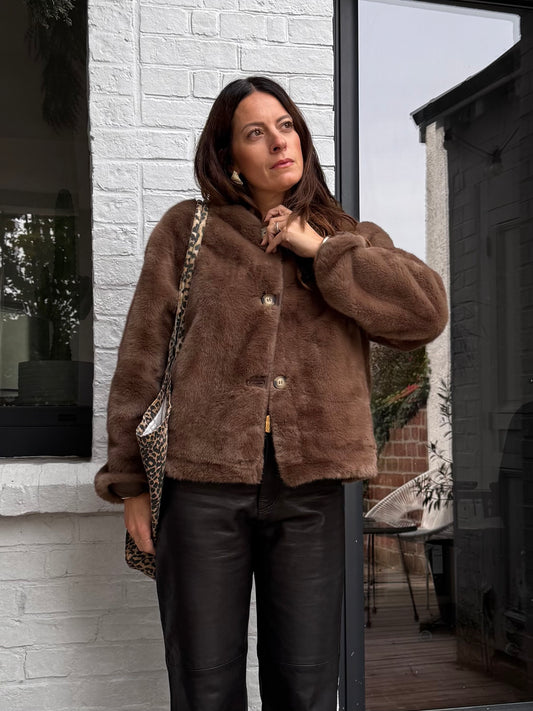 Manteau HARRY fausse fourrure