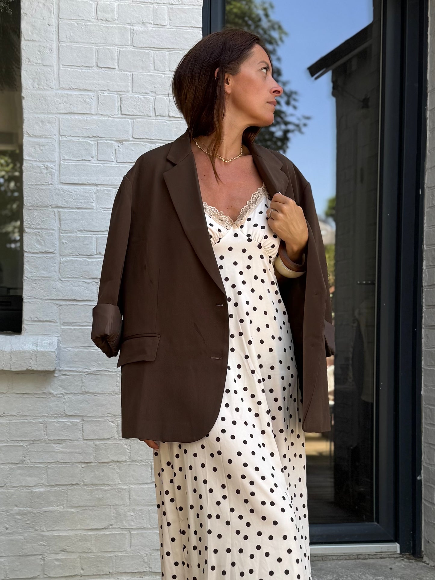 Robe NOCHE à pois
